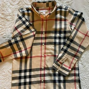 Burberry vintage stripe shirt